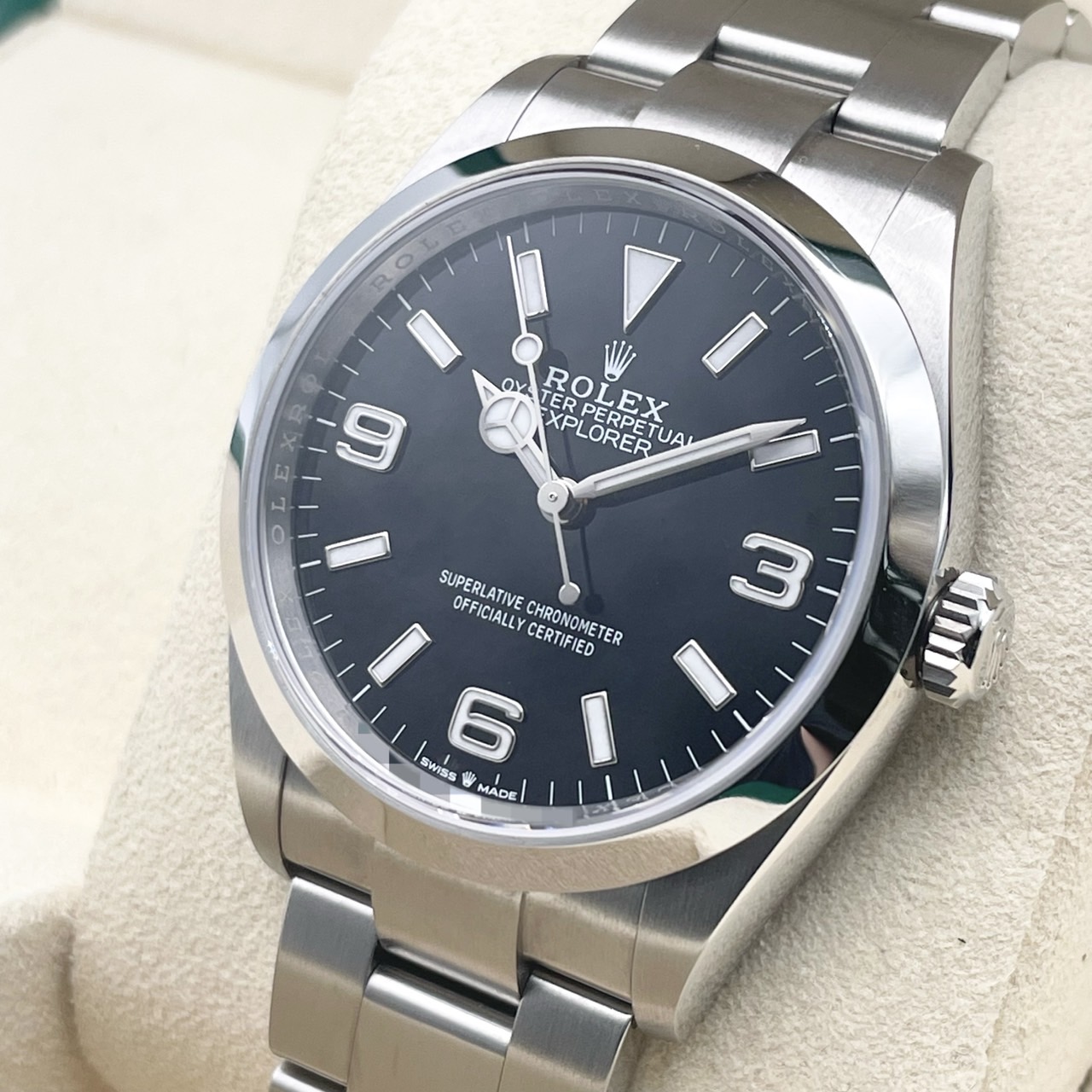 ロレックス エクスプローラー 124270 ブラック 36mm