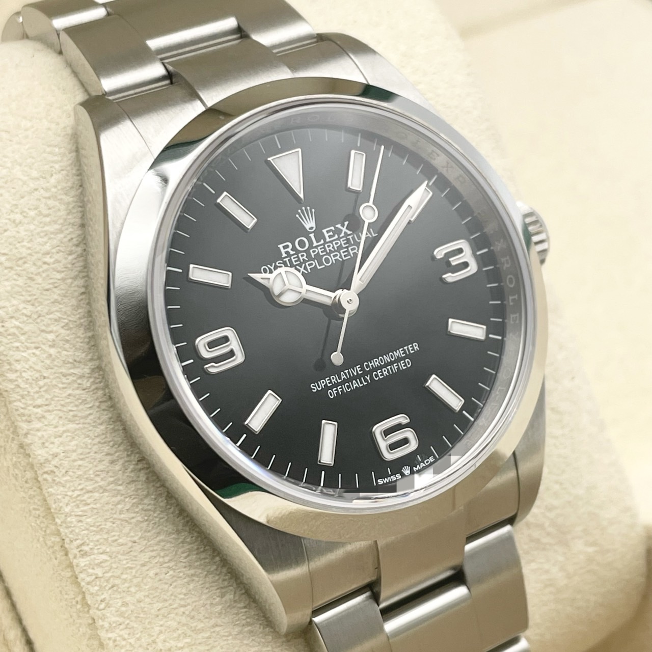 ロレックス エクスプローラー 124270 ブラック 36mm