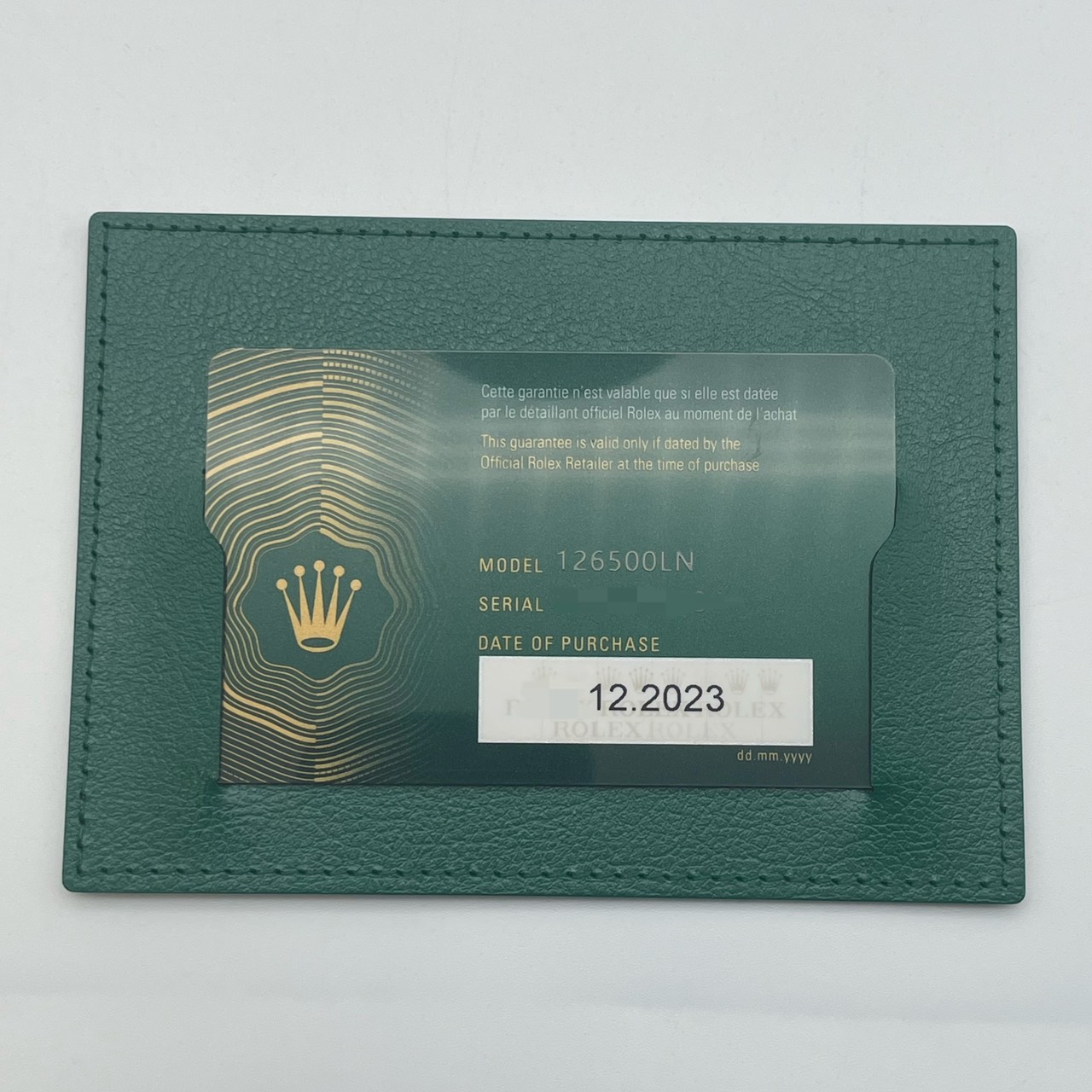 ロレックス デイトナ 126500LN ブラック ステンレススチール オイスターブレス 40mm