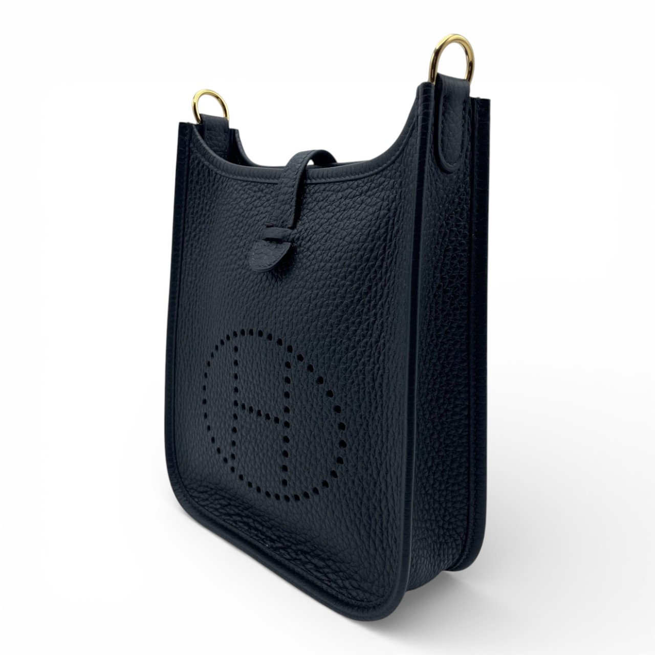 エルメス ミニエヴリン アマゾーヌ TPM ノワール トリヨンクレマンス ゴールド金具 K刻印