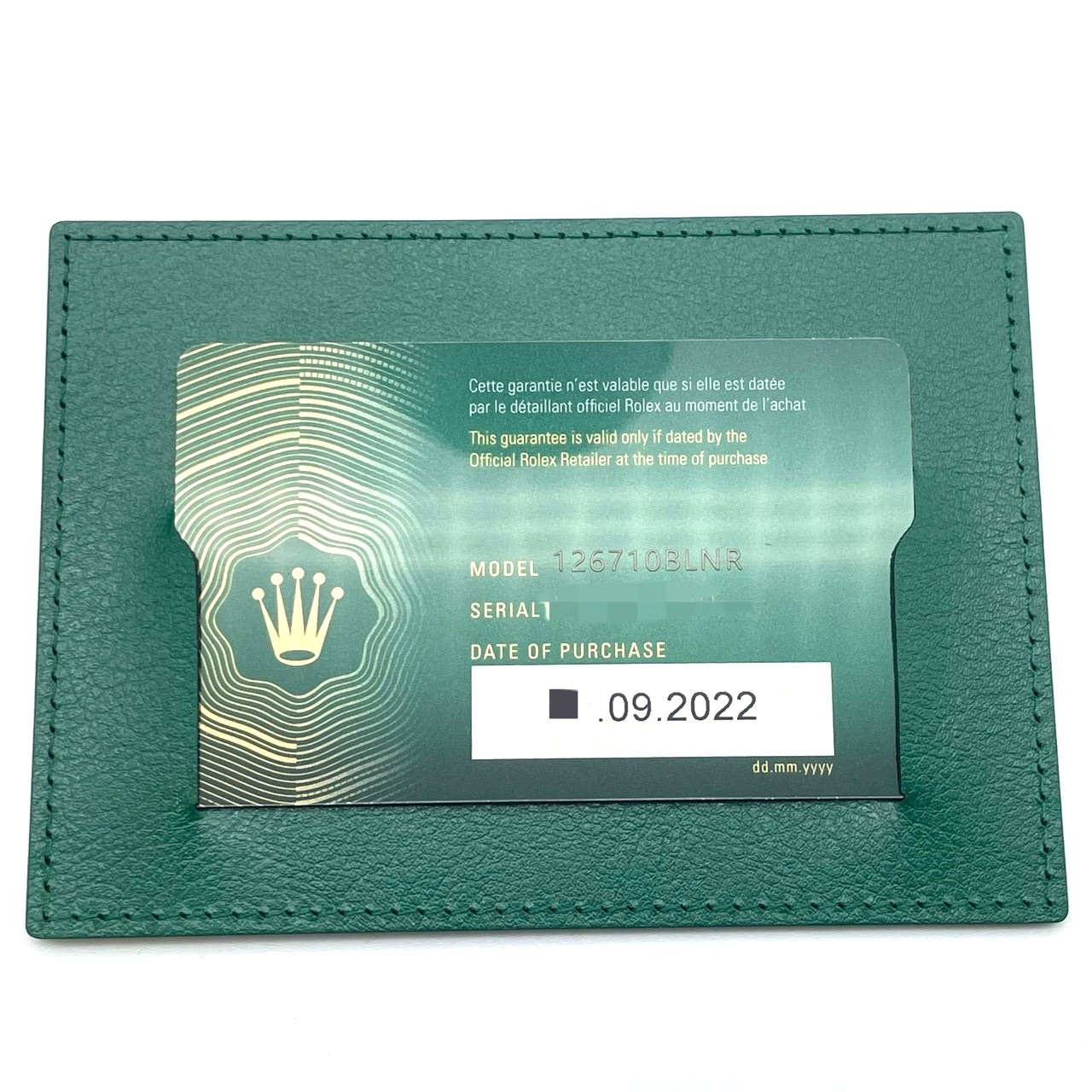 ロレックス GMTマスターII 126710BLNR バットマン ジュビリーブレス 40mm