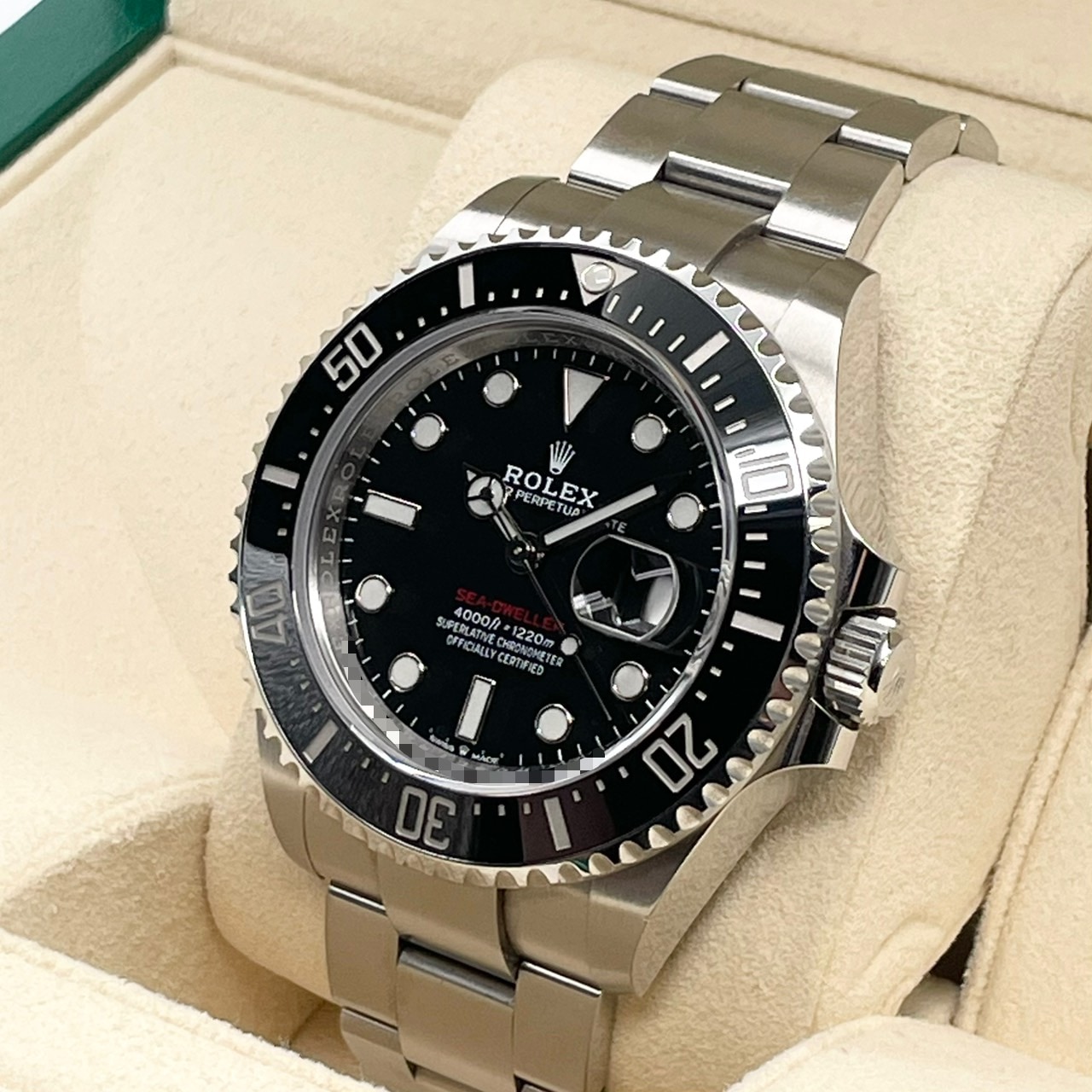 ロレックス シードゥエラー 126600 ブラック ステンレススチール 43mm