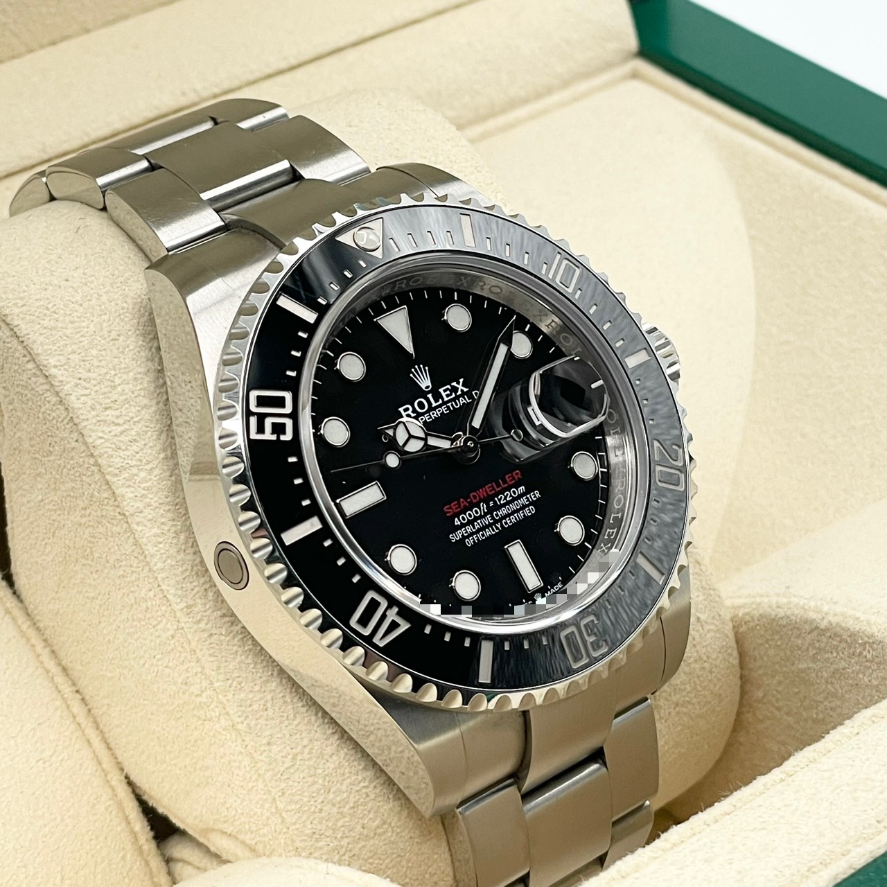 ロレックス シードゥエラー 126600 ブラック ステンレススチール 43mm