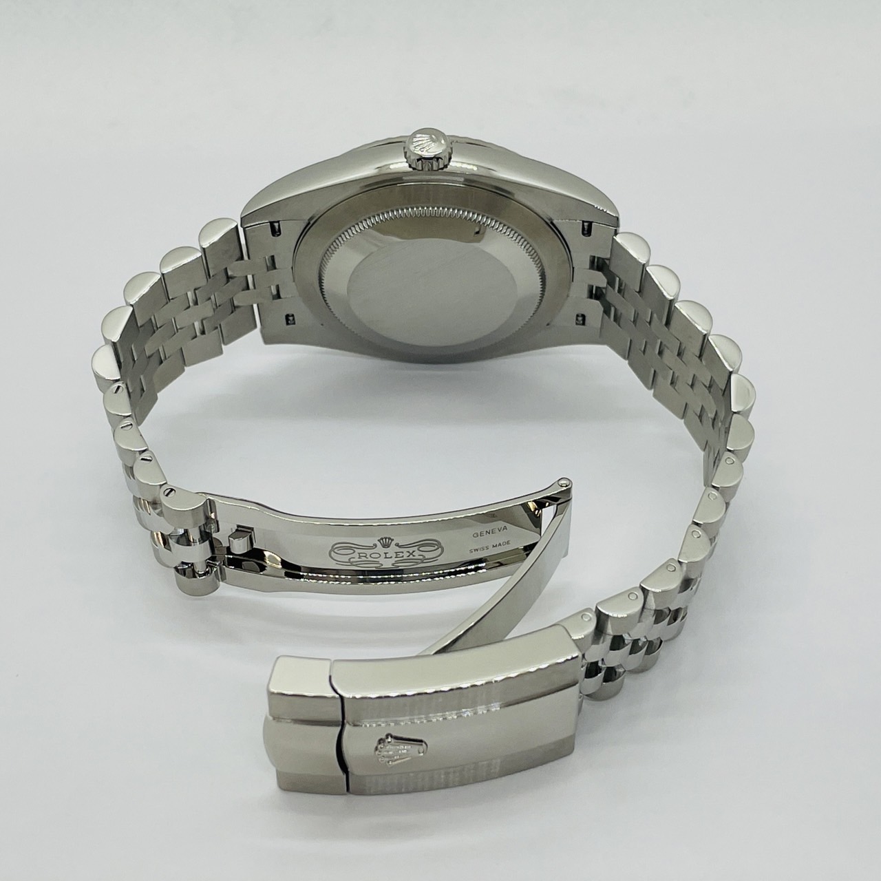 ロレックス デイトジャスト 126334 フルーテッドモチーフ　ジュビリーブレス　ブライトブルー