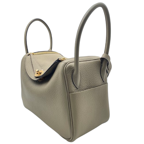 エルエス リンディ 26 ベージュマルファ トリヨンクレマンス ゴールド金具 W刻印