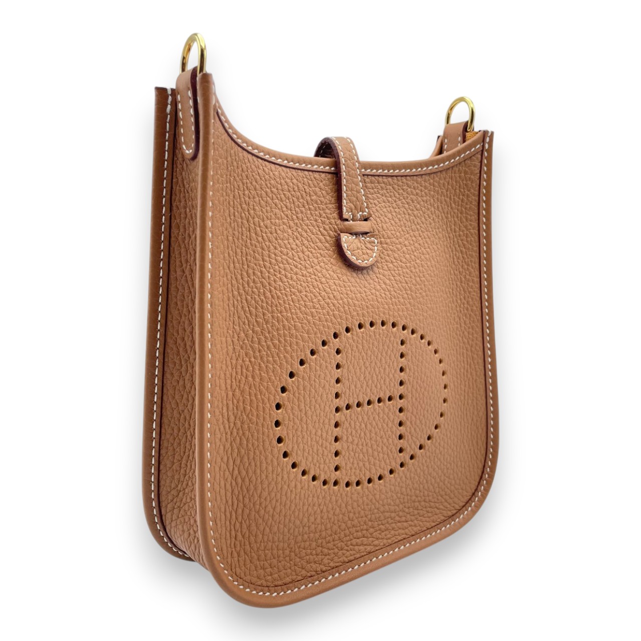 エルメス ミニエヴリン アマゾーヌ TPM ゴールド トリヨンクレマンス