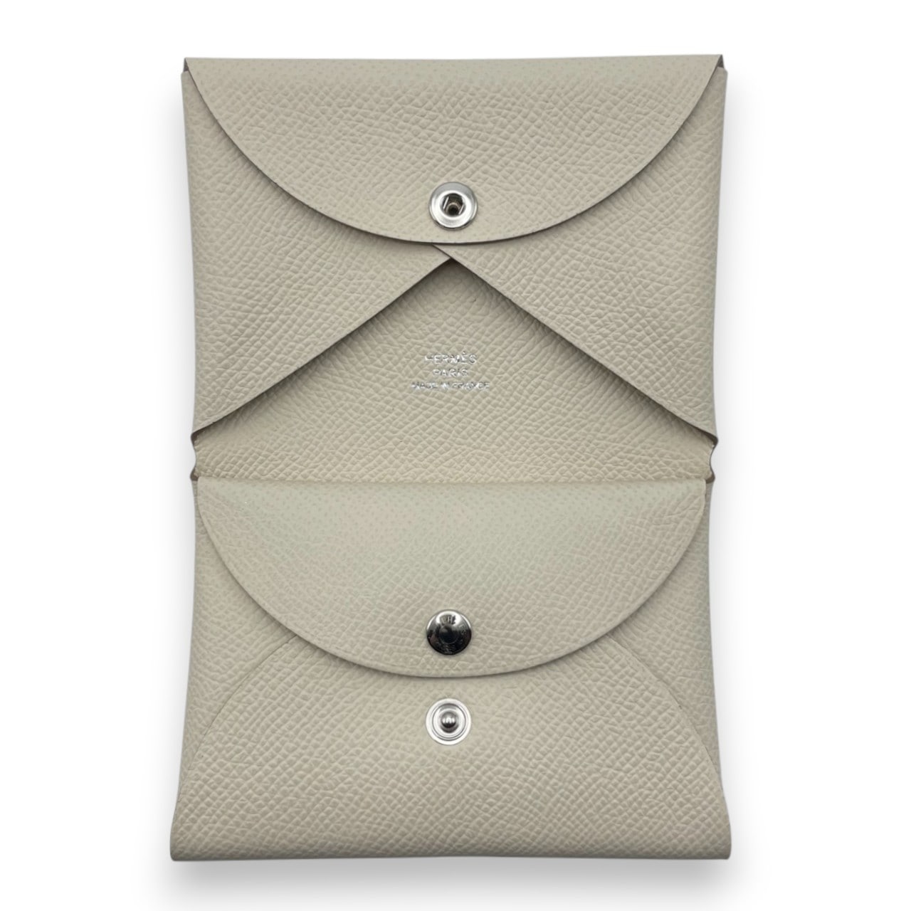 エルメス カルヴィ デュオ クレ エプソン シルバー金具 K刻印