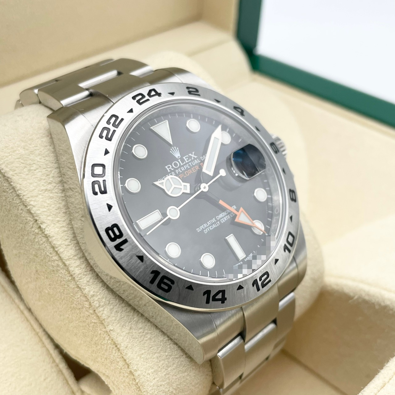 ロレックス エクスプローラーII 216570 ブラック  42mm