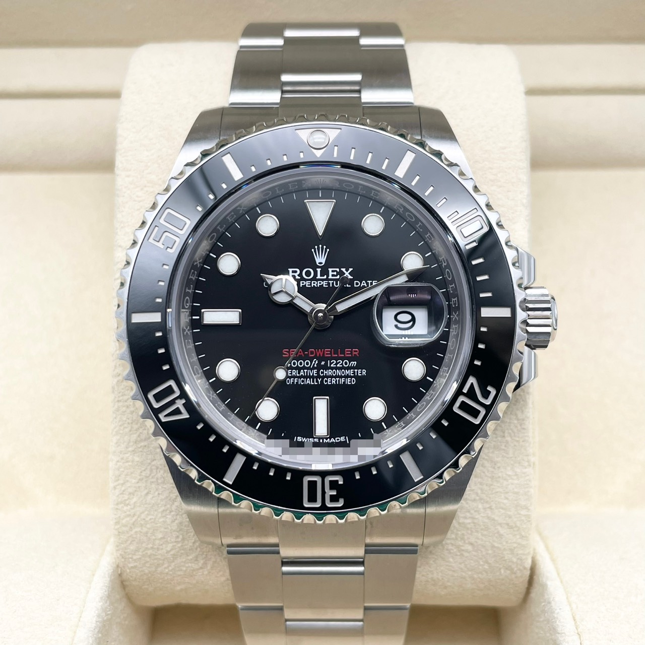 ロレックス シードゥエラー 126600 ブラック ステンレススチール 43mm