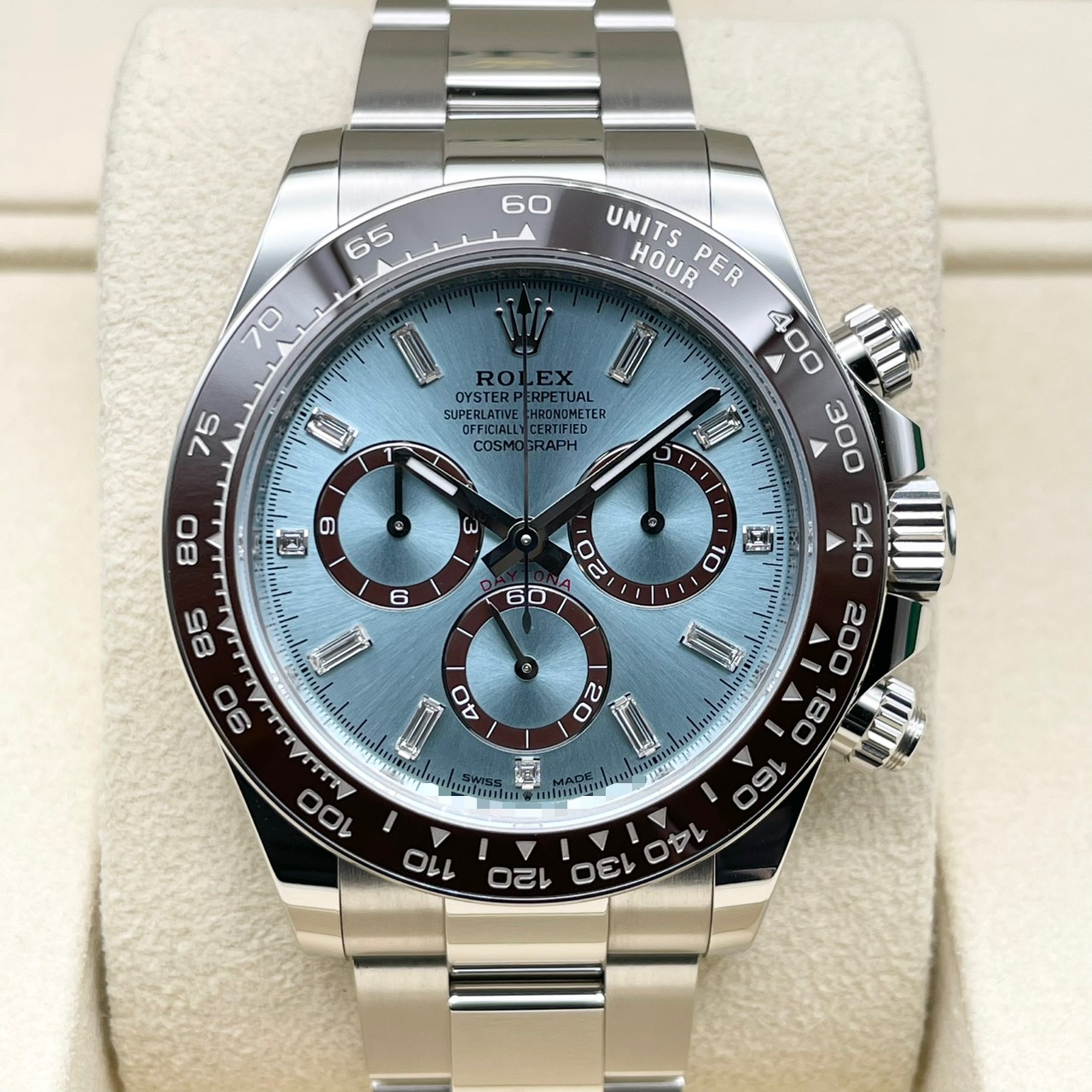 ロレックス デイトナ 126506A アイスブルー 11Pダイヤ 40mm