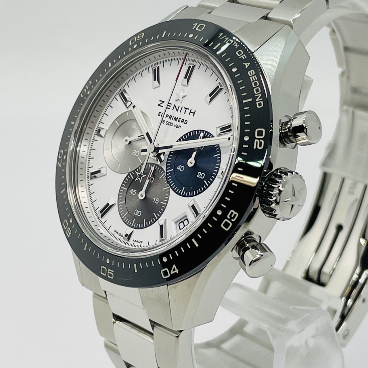 ゼニス　ZENITH　クロノマスタースポーツ　03.3100.3600/69.M3100　ホワイト　41mm