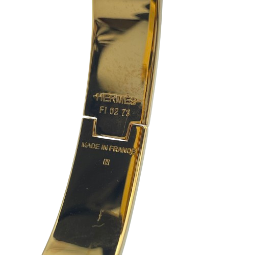 エルメス エナメルブレスレット クリックH