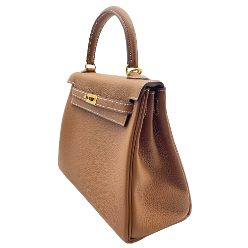 エルメス ケリー25 ゴールドトゴ ゴールド金具 W刻印 - ブランド品専門