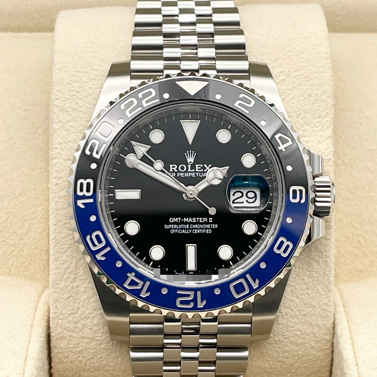 ロレックス GMTマスターII 126710BLNR バットマン ジュビリーブレス 40mm