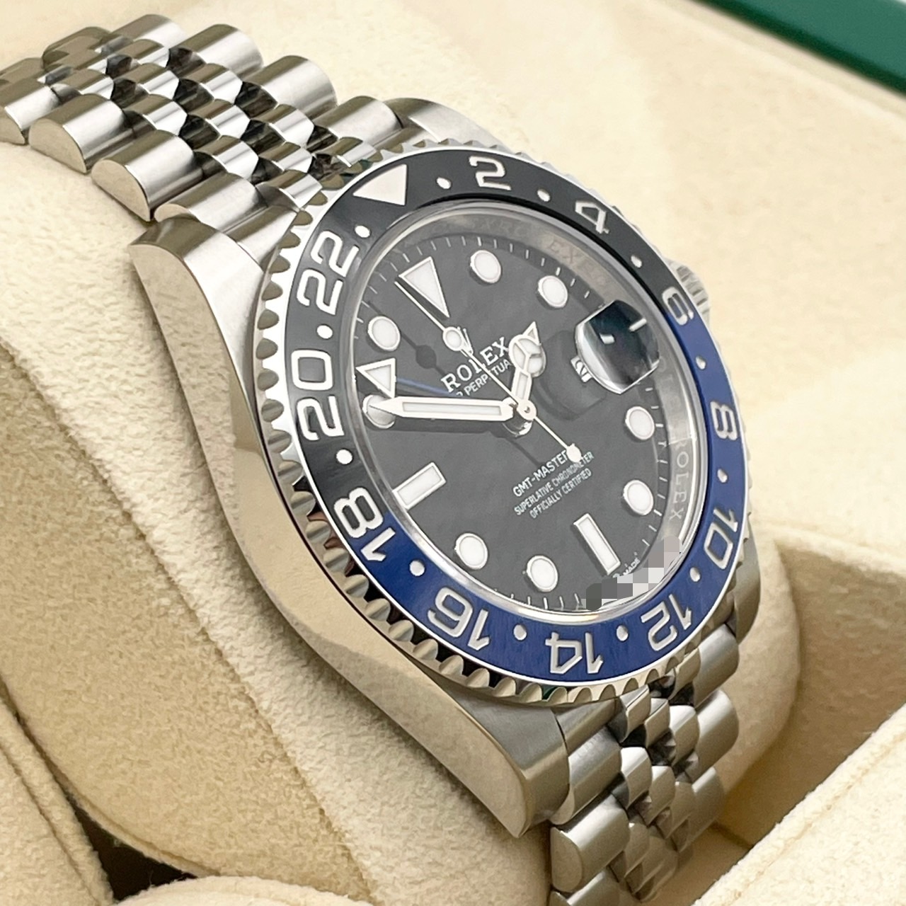 ロレックス GMTマスターII 126710BLNR バットマン ジュビリーブレス 40mm