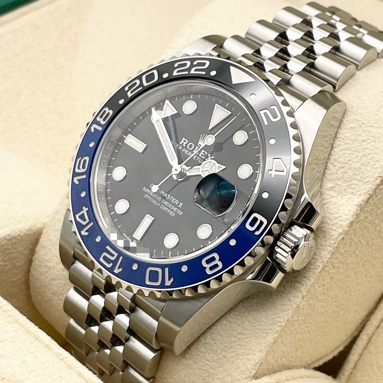 ロレックス GMTマスターII 126710BLNR バットマン ジュビリーブレス 40mm