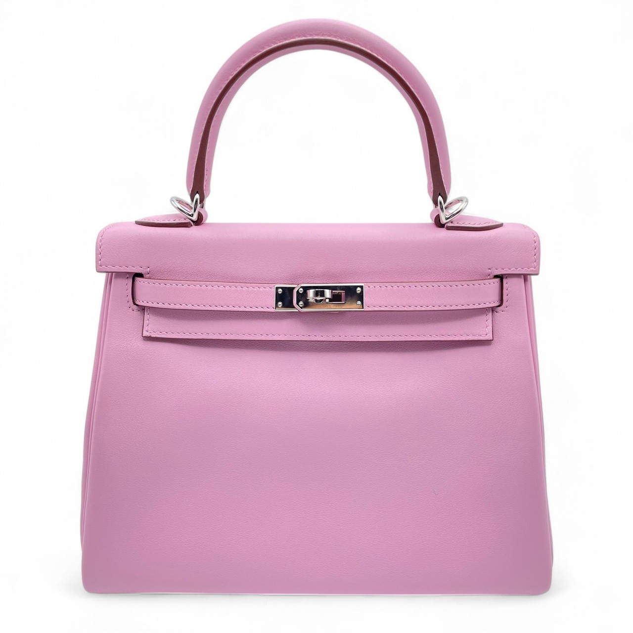 エルメス ケリー 25 モーヴシルベストル スイフト シルバー金具 Z刻印