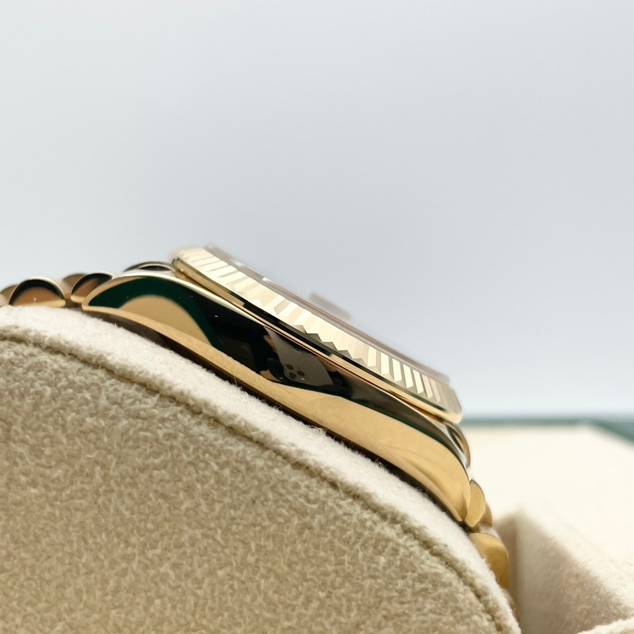 ロレックス デイトジャスト 278278 オリーブグリーンフローラル