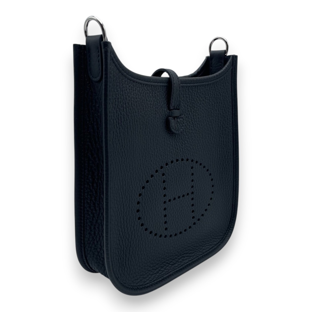 エルメス ミニエヴリン アマゾーヌ TPM ノワール トリヨンクレマンス シルバー金具 K刻印