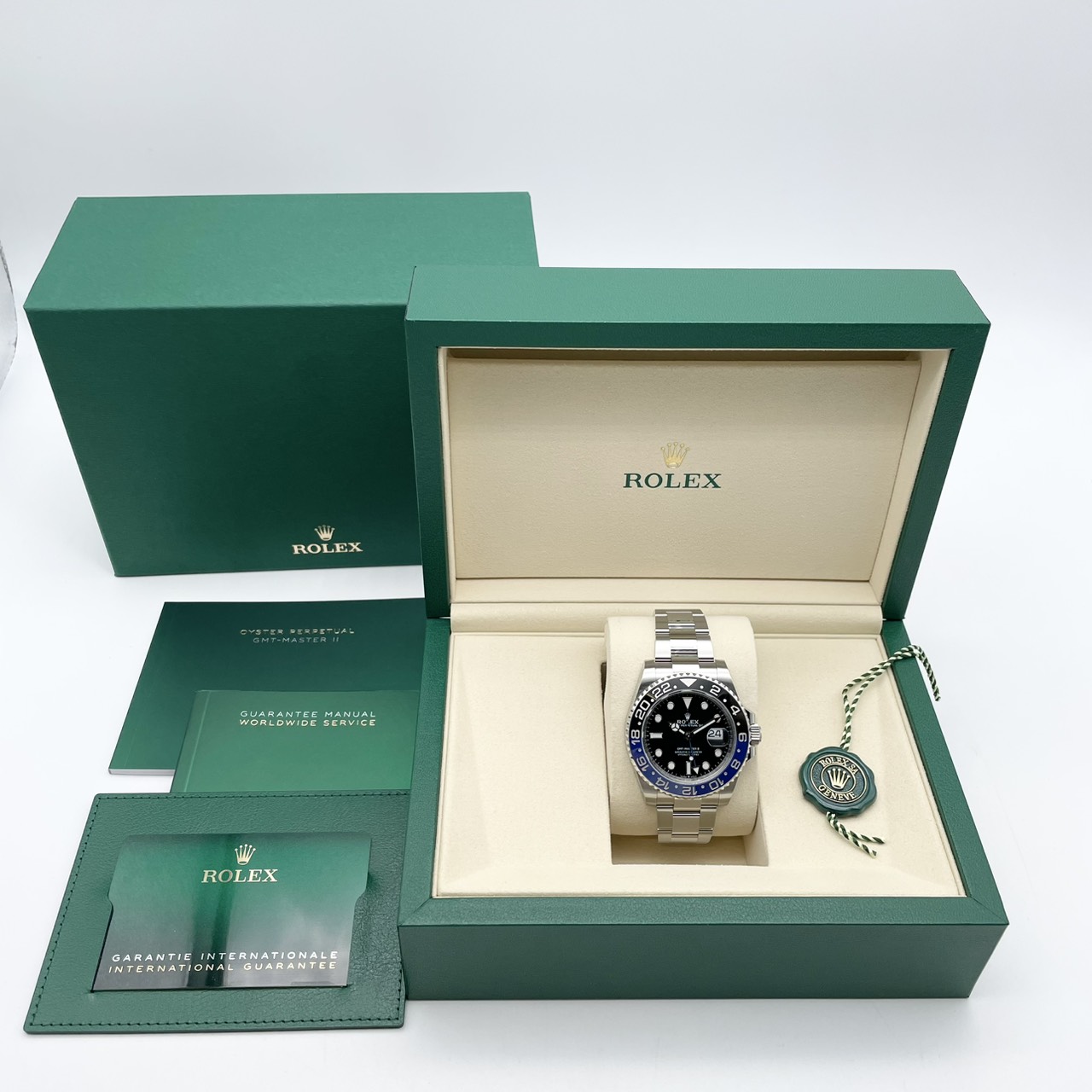 【保証書日付2025年12月！】ロレックス GMTマスターII 126710BLNR バットマン オイスターブレス 40mm