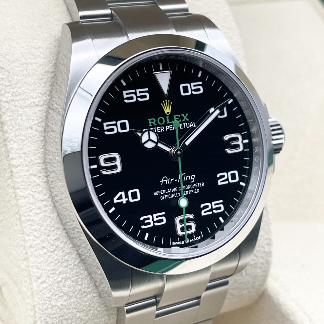 ロレックス エアキング 126900 ブラック 40mm