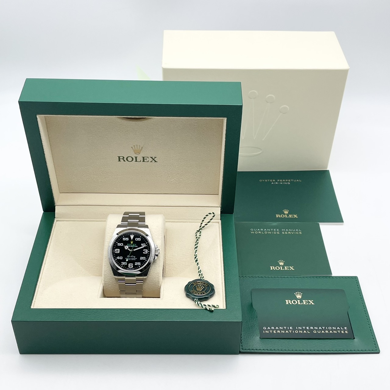 ロレックス エアキング 126900 ブラック 40mm