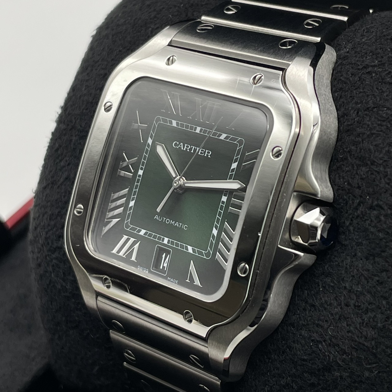 カルティエ サントス ドゥ カルティエ WSSA0062 グリーン 39.8mm