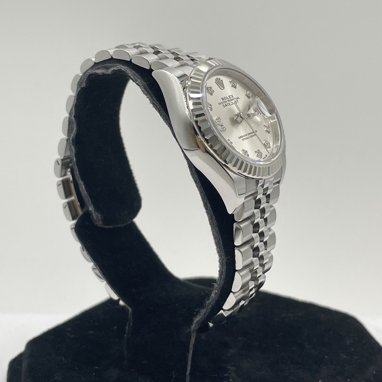 ロレックス デイトジャスト 279174G 9P/IXダイヤ ジュビリーブレスレット シルバー 28mm