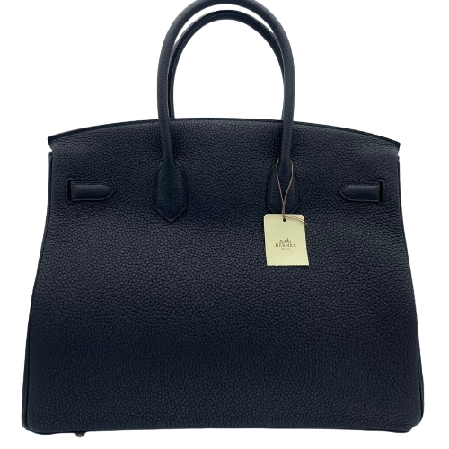 エルメス バーキン35 ノワール トゴ ゴールド金具 □N刻印(2010