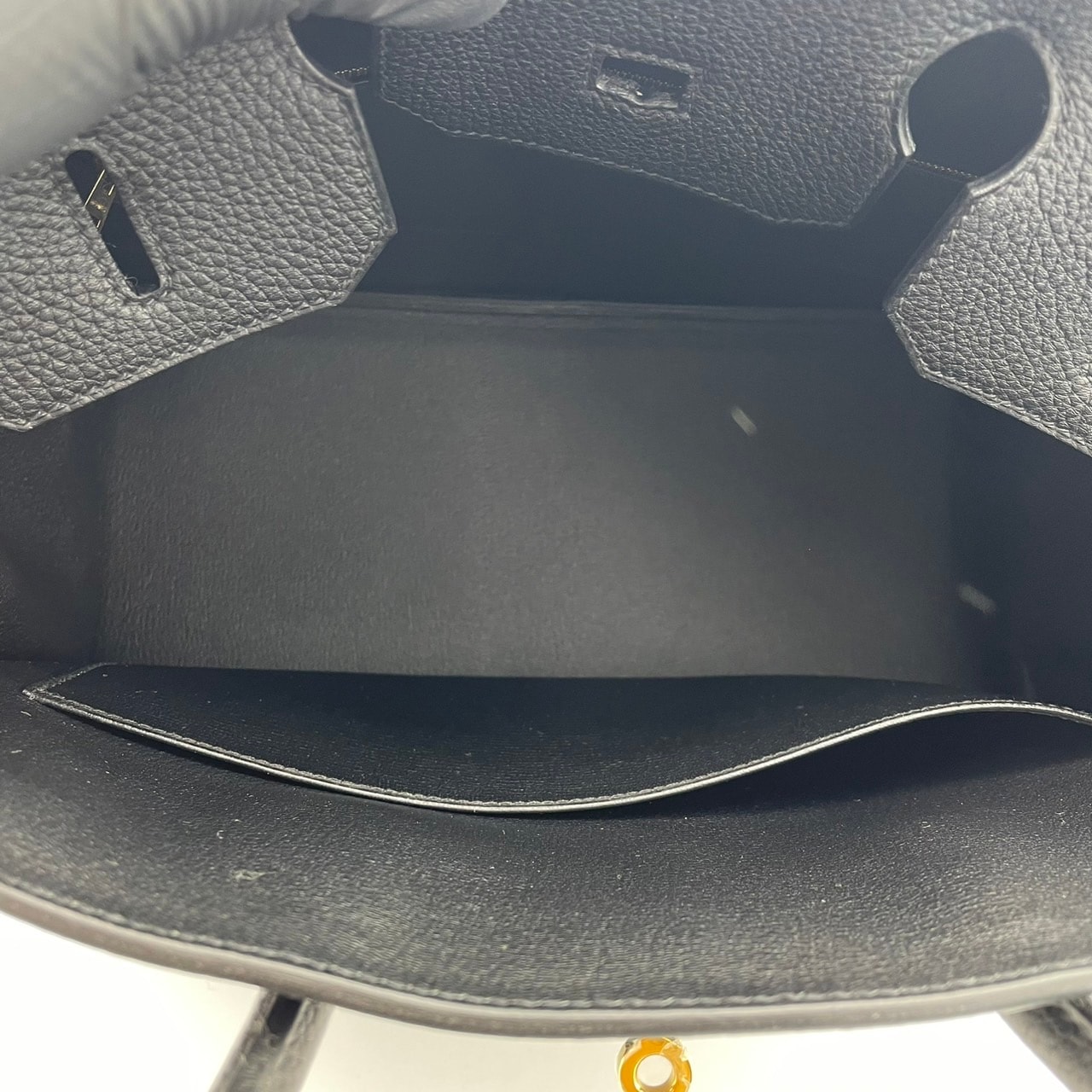 エルメス バーキン35 ノワール トゴ ゴールド金具 □N刻印(2010年製造