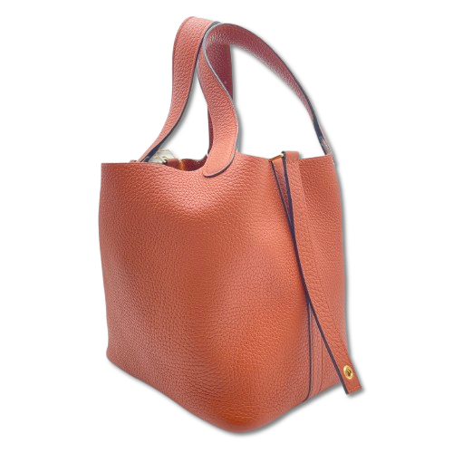 エルメス ピコタンロック PM ブリック トリヨンクレマンス ゴールド金具 Z刻印