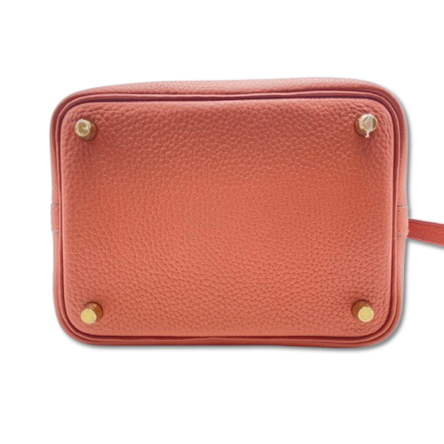 エルメス ピコタンロック PM ブリック トリヨンクレマンス ゴールド金具 Z刻印