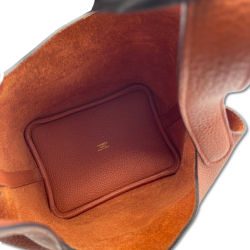 エルメス ピコタンロック PM ブリック トリヨンクレマンス ゴールド金具 Z刻印