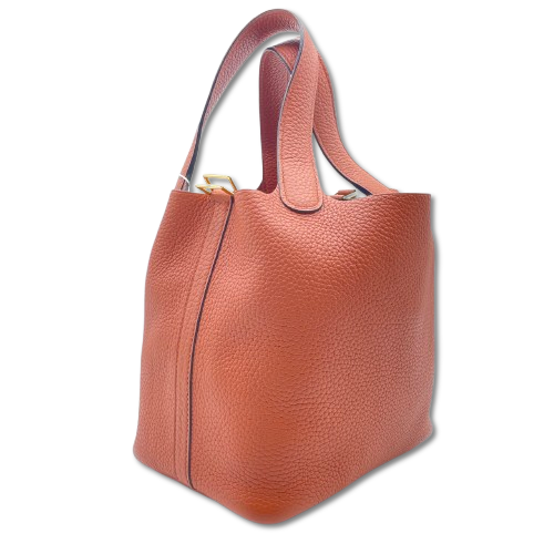 エルメス ピコタンロック PM ブリック トリヨンクレマンス ゴールド金具 Z刻印