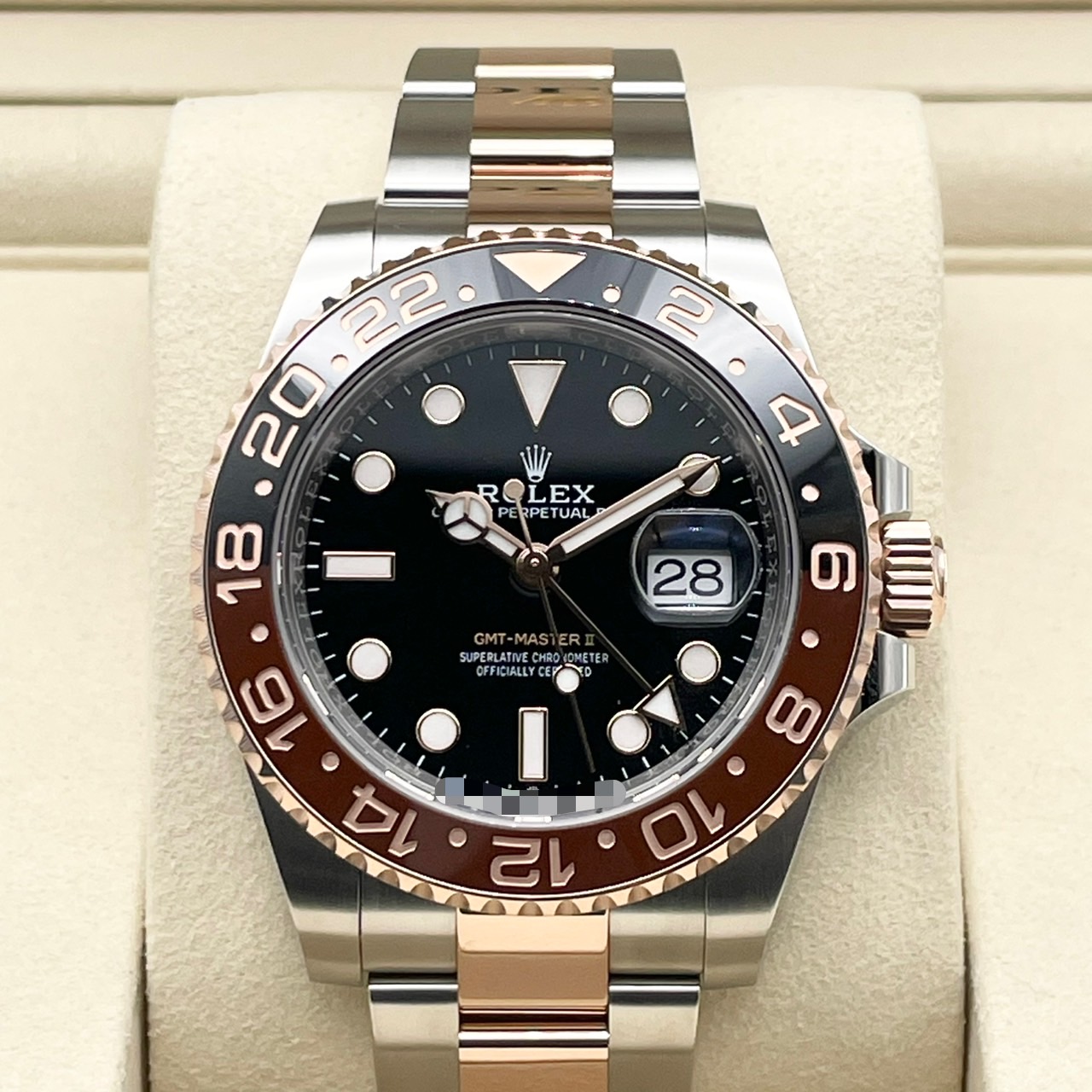 ロレックス GMTマスターII 126711CHNR ブラック 40mm