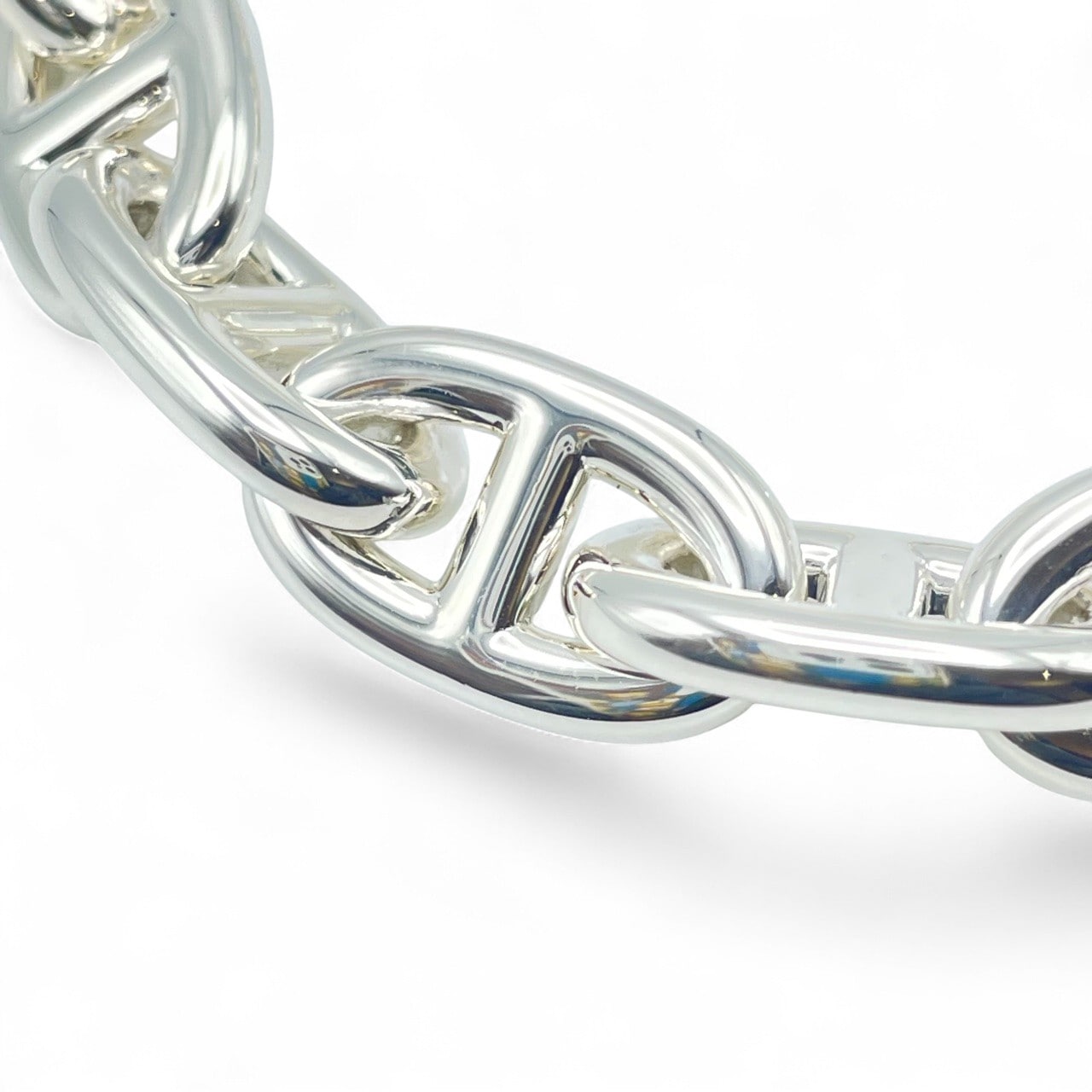 エルメス シェーヌ・ダンクル ブレスレット MM シルバー925 14コマ