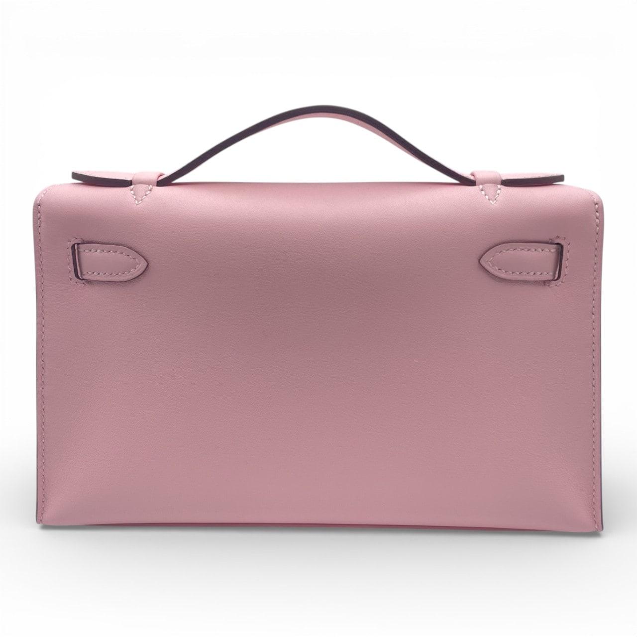 【現金特価】エルメス ポシェットケリー 22 ローズサクラ スイフト シルバー金具 K刻印