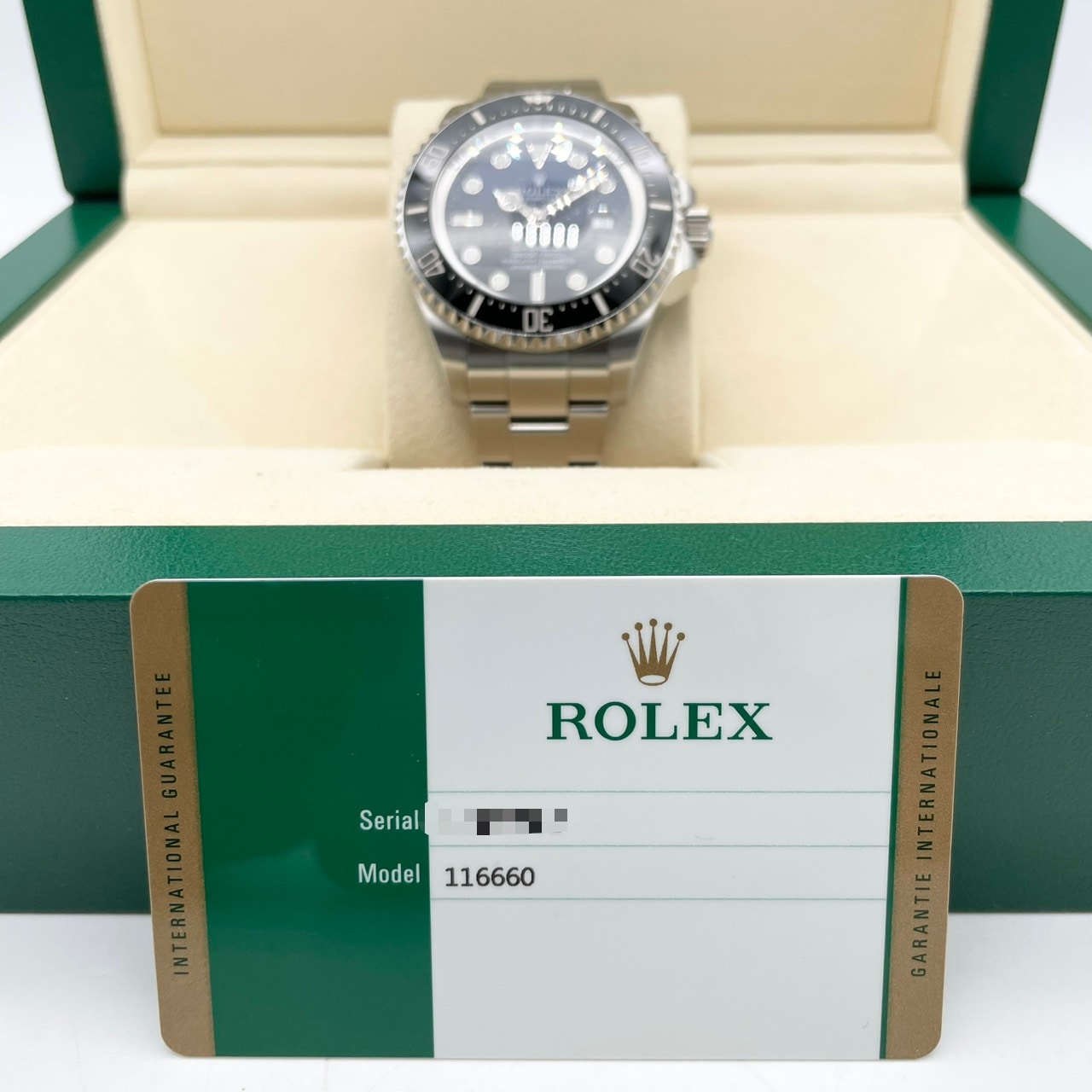 ロレックス シードゥエラー ディープシー 116660 Dブルー ステンレス