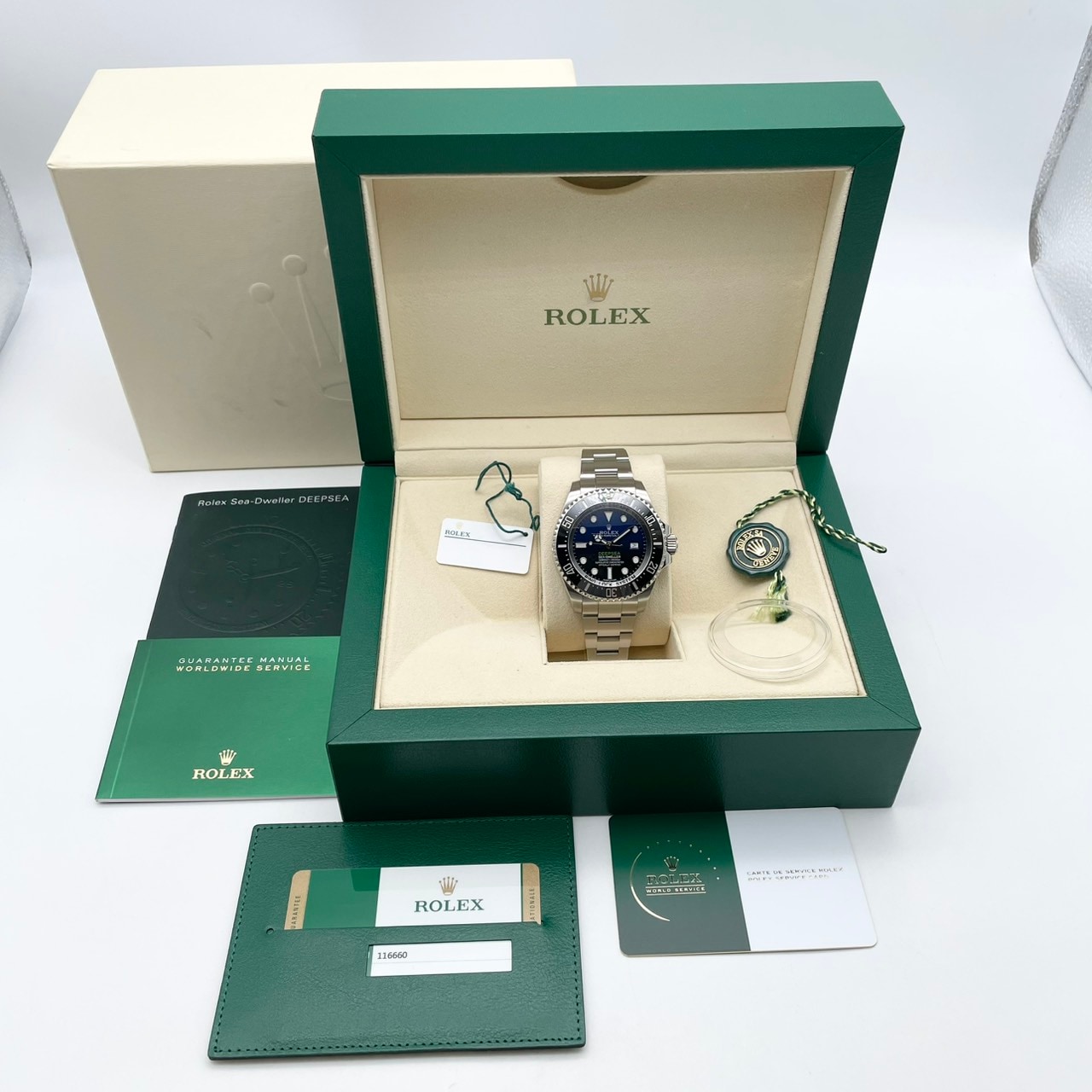 ロレックス シードゥエラー ディープシー 116660 Dブルー ステンレス