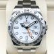【保証書日付2026年2月！】 ロレックス エクスプローラーII 226570 ホワイト オイスターブレス 42mm