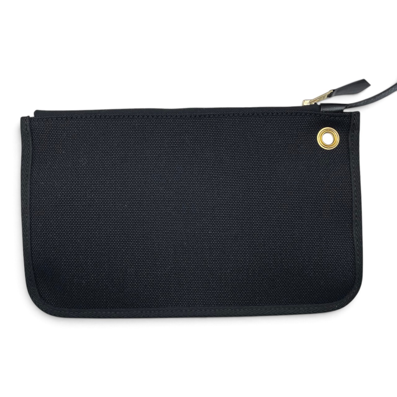 エルメス エールバッグジップ 31 PM ノワール トワルミリタリー/ヴァッシュハンター ゴールド金具 B刻印