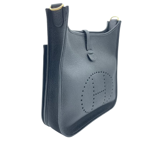 エルメス エヴリン PM ノワール トリヨンクレマンス ゴールド金具 B刻印