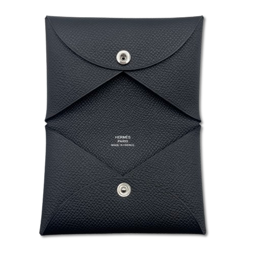 エルメス カルヴィ ノワール エプソン シルバー金具 W刻印