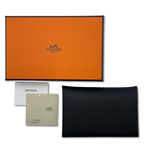 エルメス カルヴィ ノワール エプソン シルバー金具 W刻印