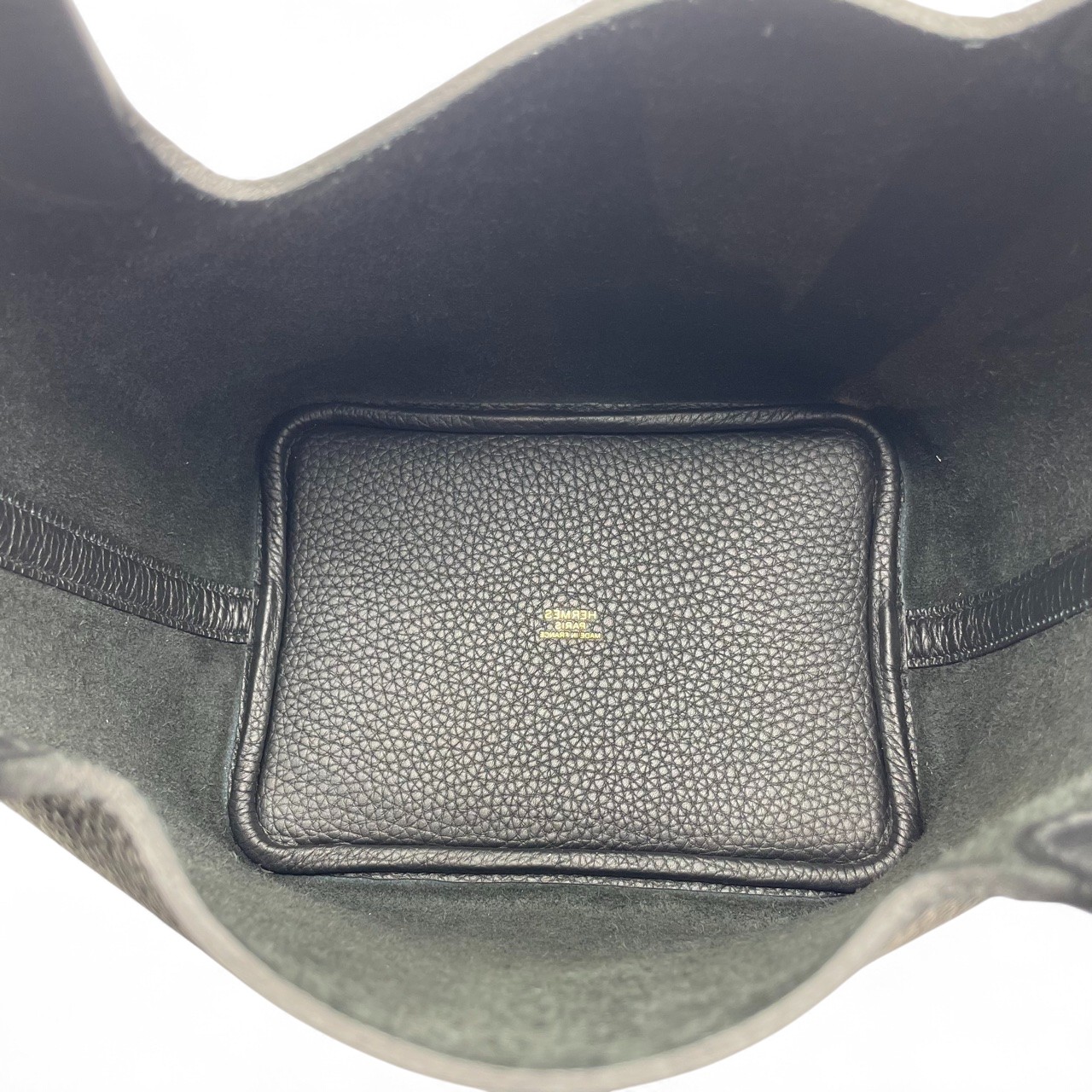 エルメス ピコタンロック PM ノワール トリヨンクレマンス ゴールド金具 K刻印