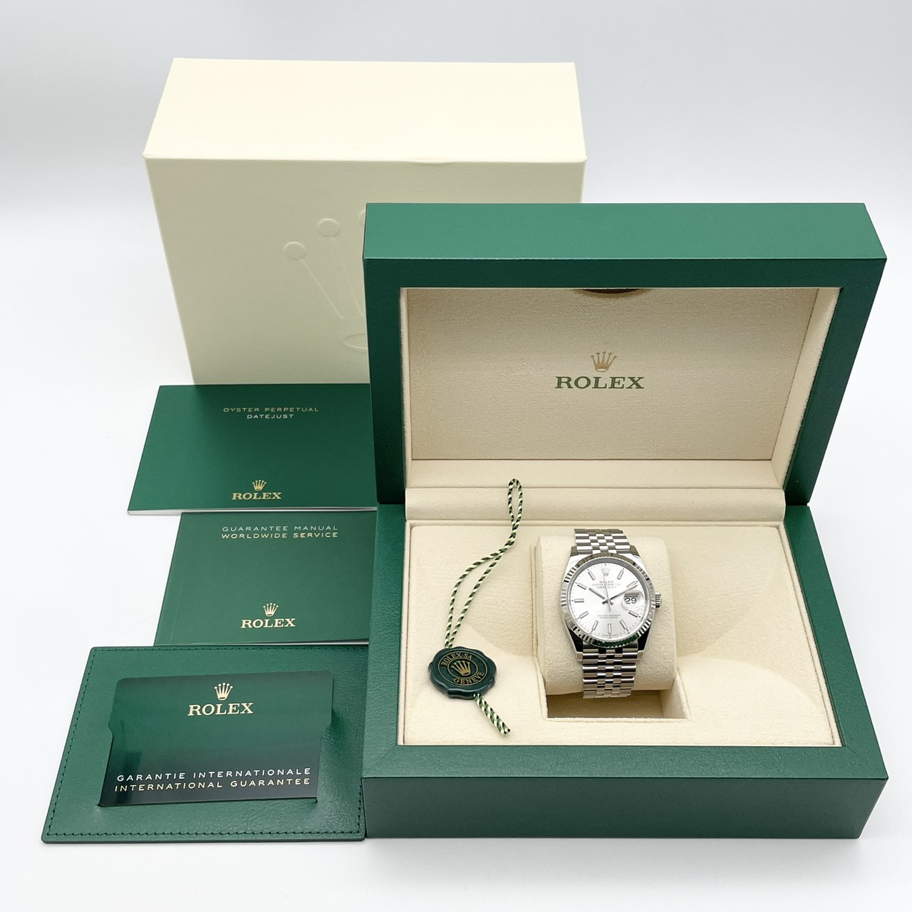 ロレックス デイトジャスト 126234 シルバー ジュビリーブレス 36mm