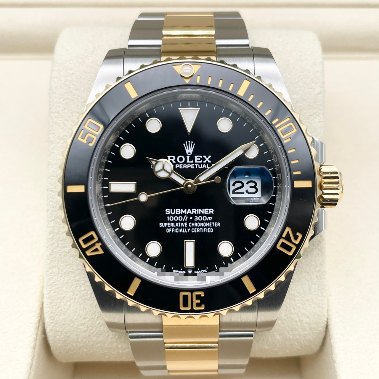 ロレックス サブマリーナーデイト 126613LN ブラック 41mm