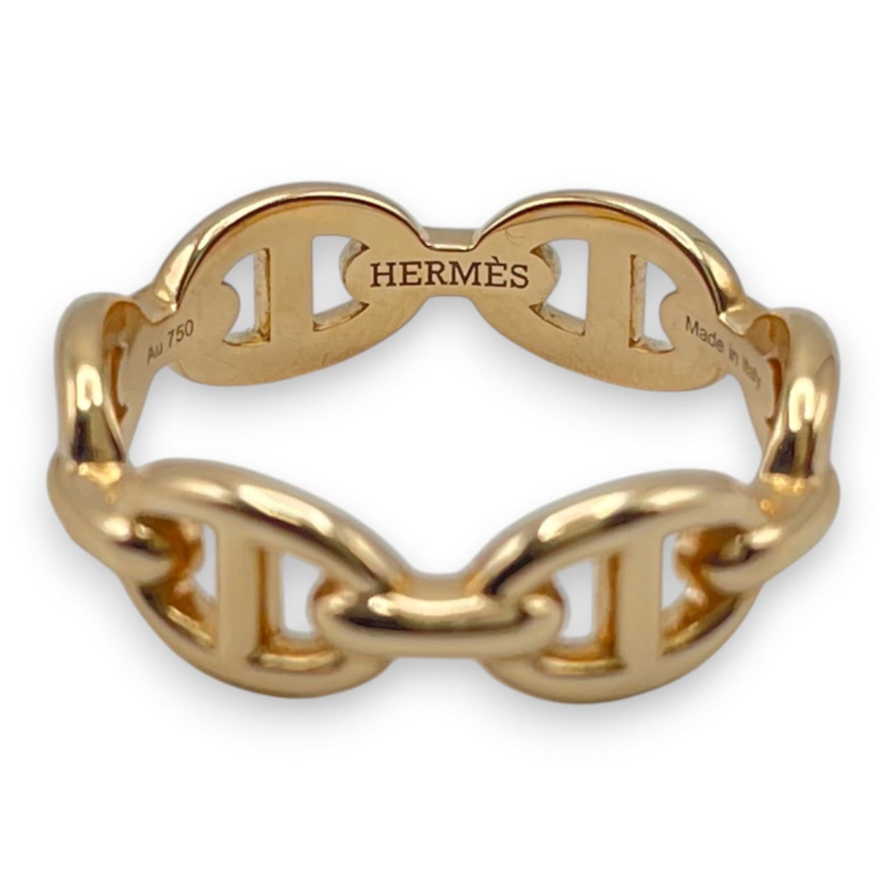 エルメス シェーヌ・ダンクル アンシェネリング PM 52 ピンクゴールド