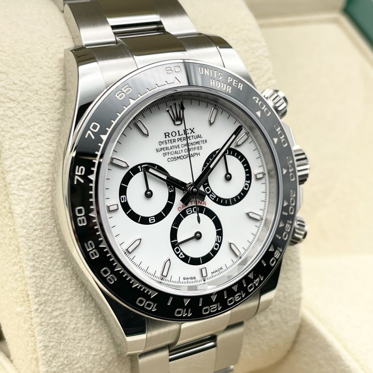 ロレックス デイトナ 126500LN ホワイト ステンレススチール