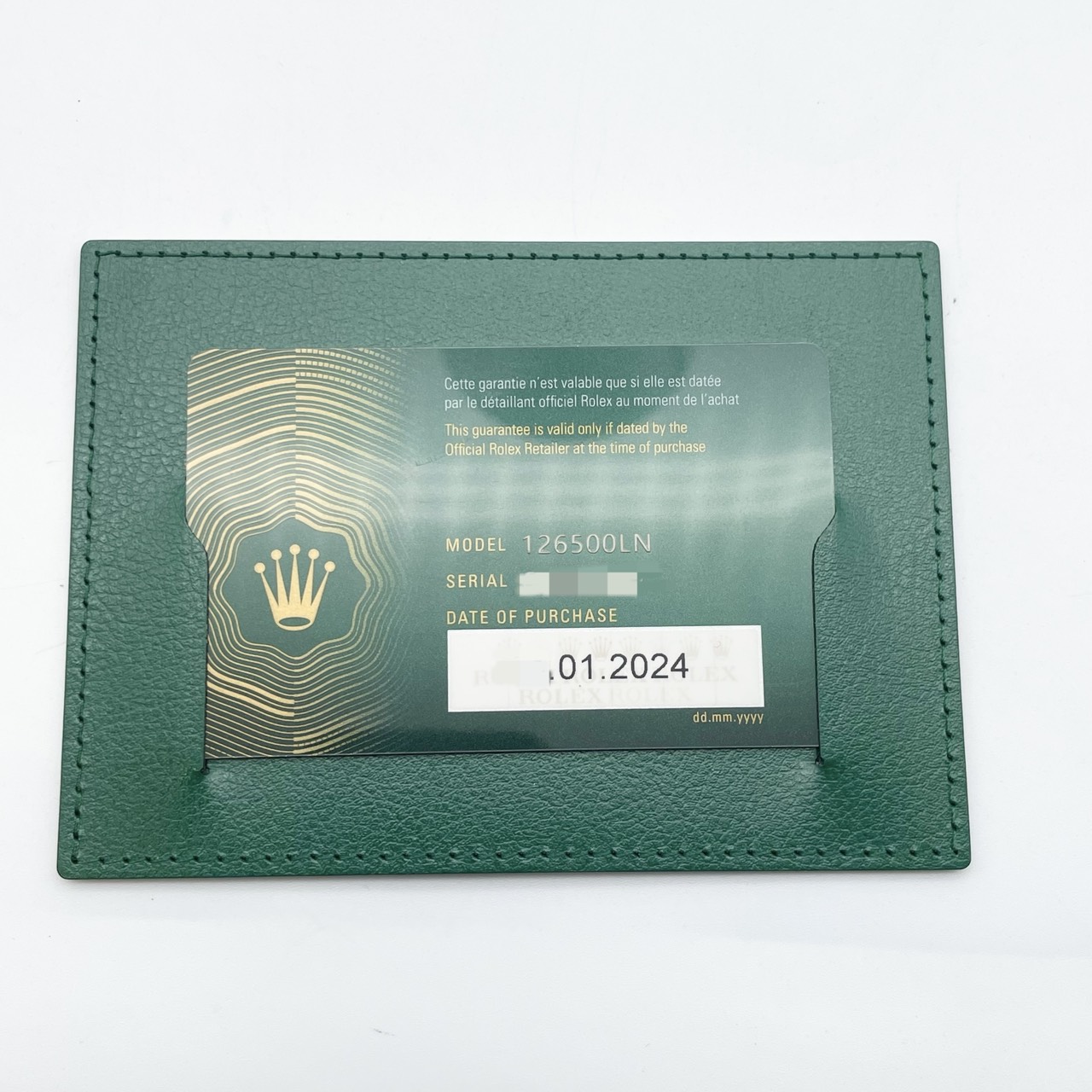 ロレックス デイトナ 126500LN ホワイト ステンレススチール オイスターブレス 40mm